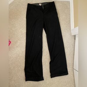 Wilfred black wide leg trousers